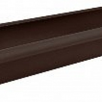 Желоб водосточный D150х3000 (ПЛД-02-8017 0,5) цв.коричневый шоколод (57209)